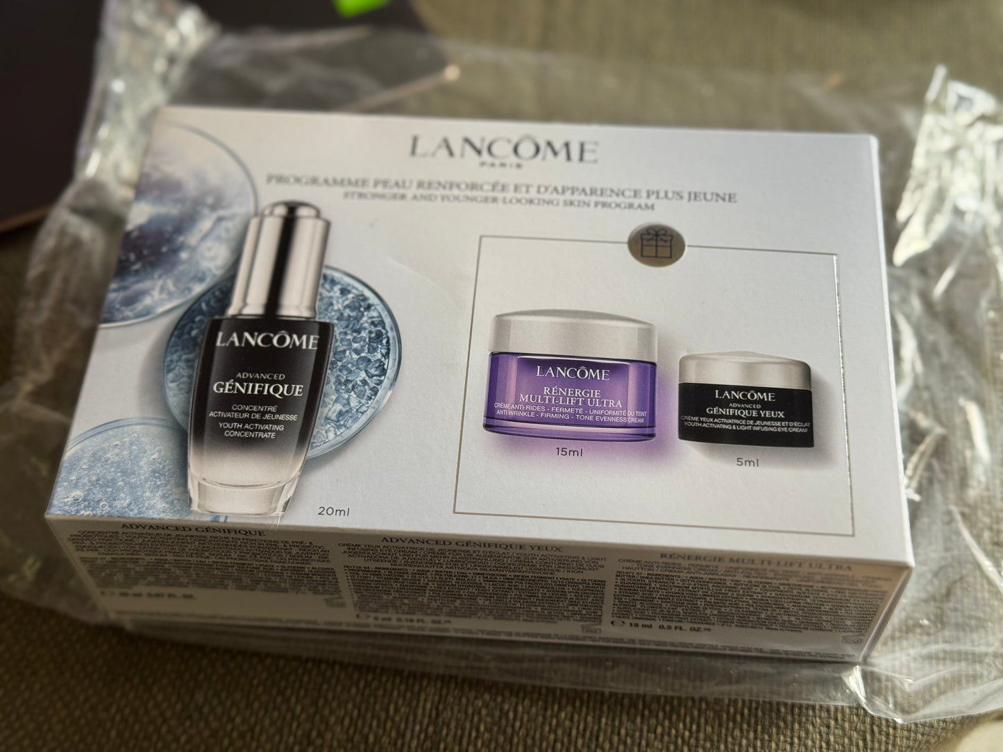 Lancome genifique rinkinys
