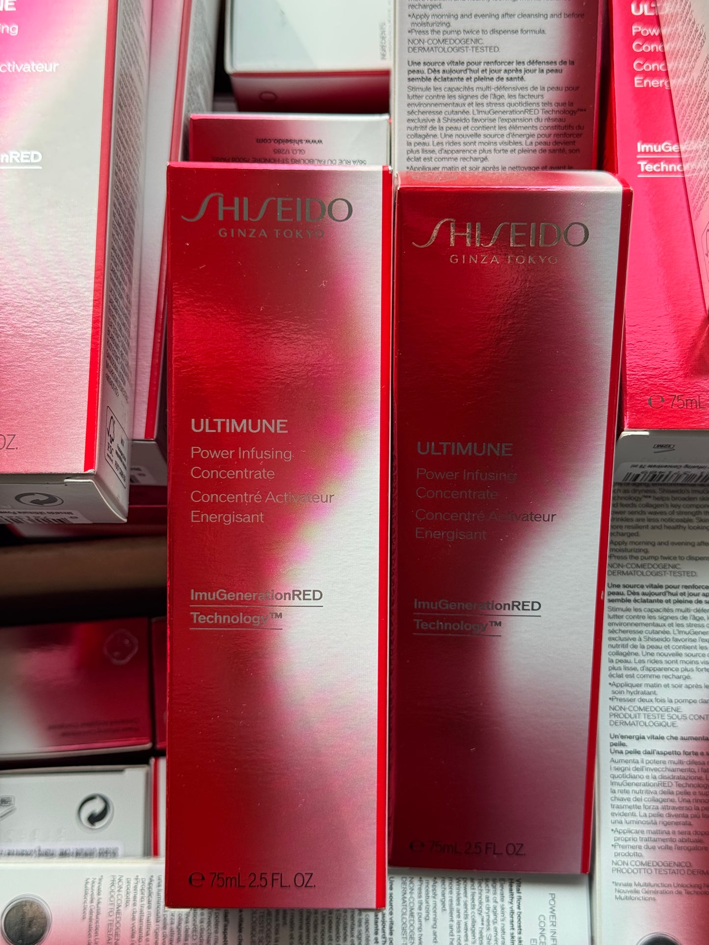 Shiseido Ultimune Power Infusing Concentrate Anti-Aging veido serumas 75 ml