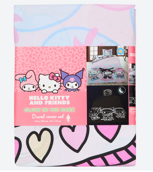 Naktį šviečiančios vaikiškos patalynės