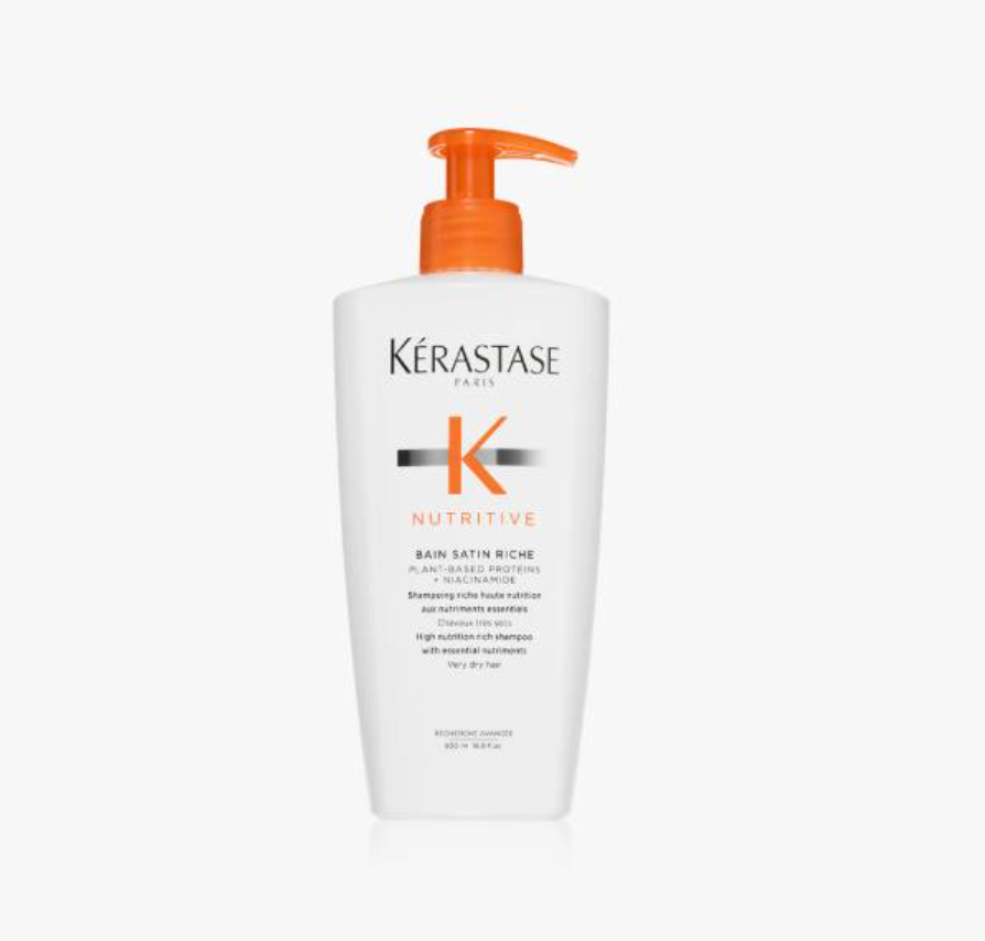Kérastase Nutritive Bain Satin Riche maitinamasis šampūnas labai sausiems plaukams, 500ml