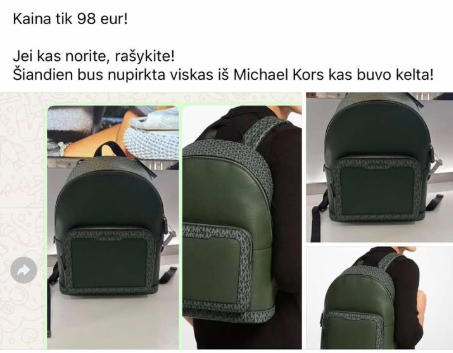Michael Kors kuprinė