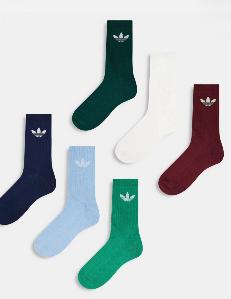 Adidas unisex 6 porų kojinių rinkinys