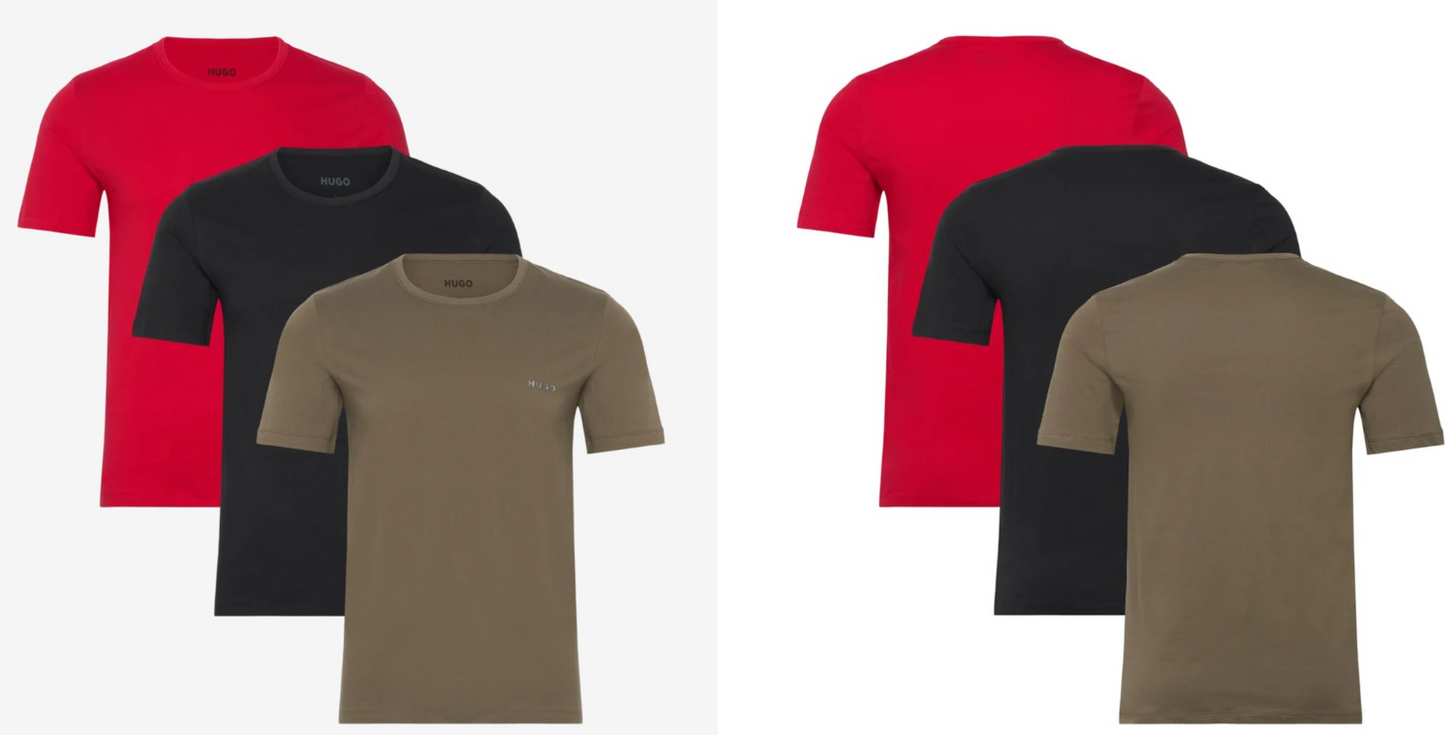 Vyriškos 3 vnt Hugo vyriškų maikučių rinkinys