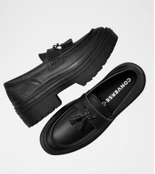 Converse mokasinai bordo arba juodi