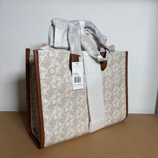 Michael Kors GIGI bag Brown arba Vanilla