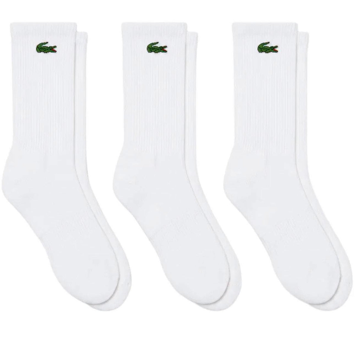 Lacoste 3 vnt kojinių rinkiniai (skirtingi)