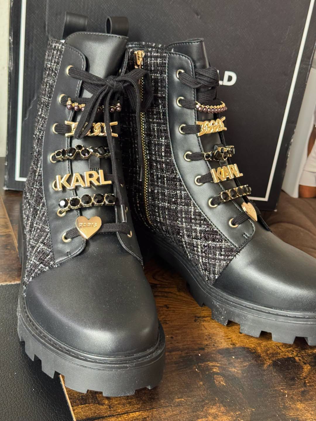 Karl Lagerfeld moteriški batai, dydis 41