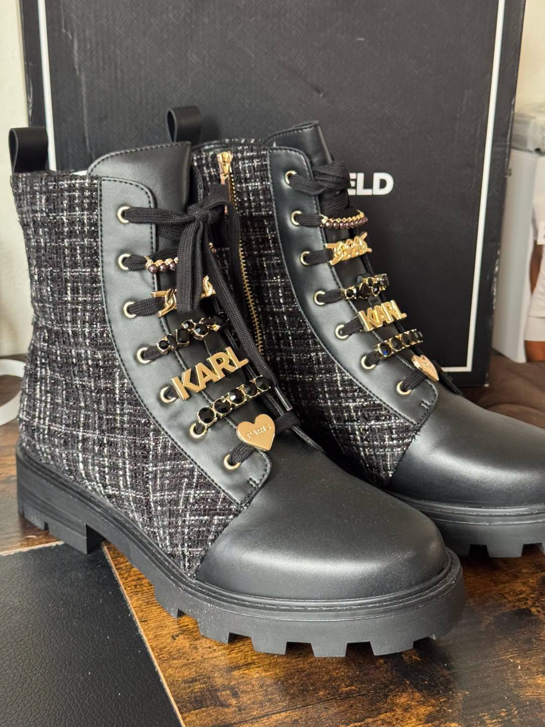 Karl Lagerfeld moteriški batai, dydis 41