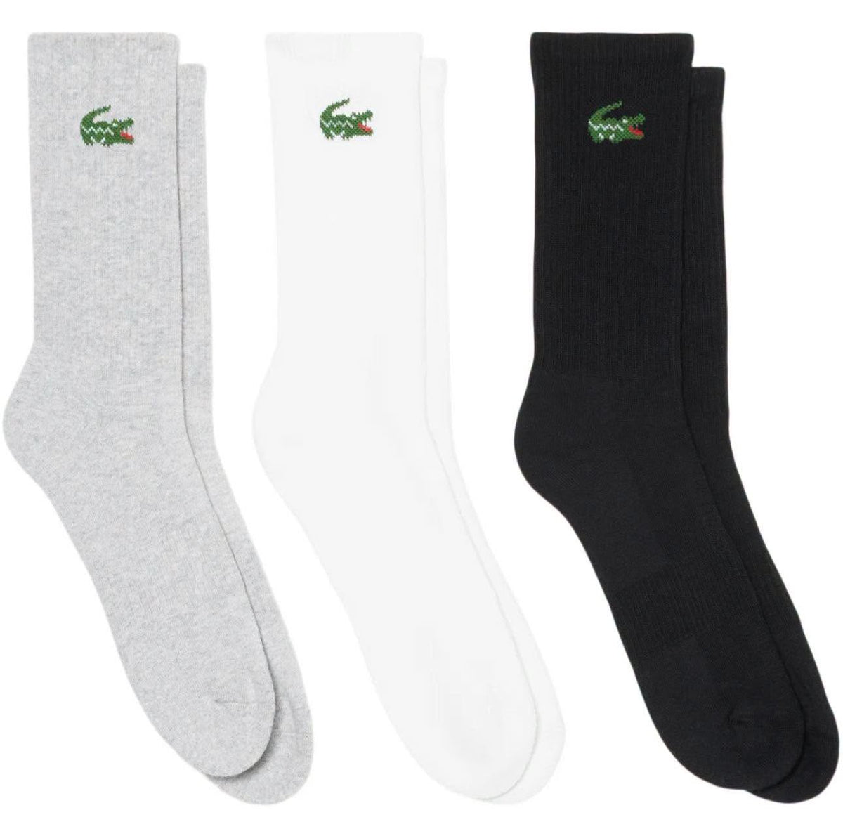 Lacoste 3 vnt kojinių rinkiniai (skirtingi)