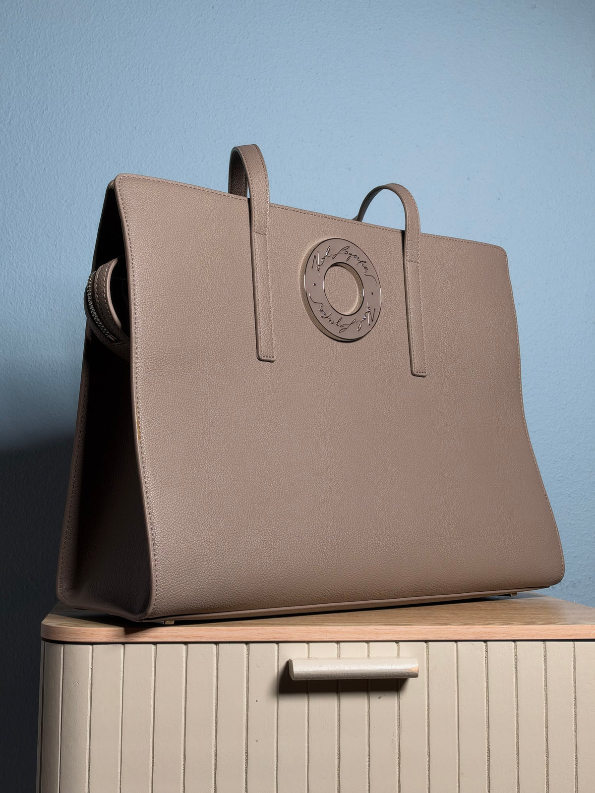 Karl Lagerfeld didelė tote odinė rankinė