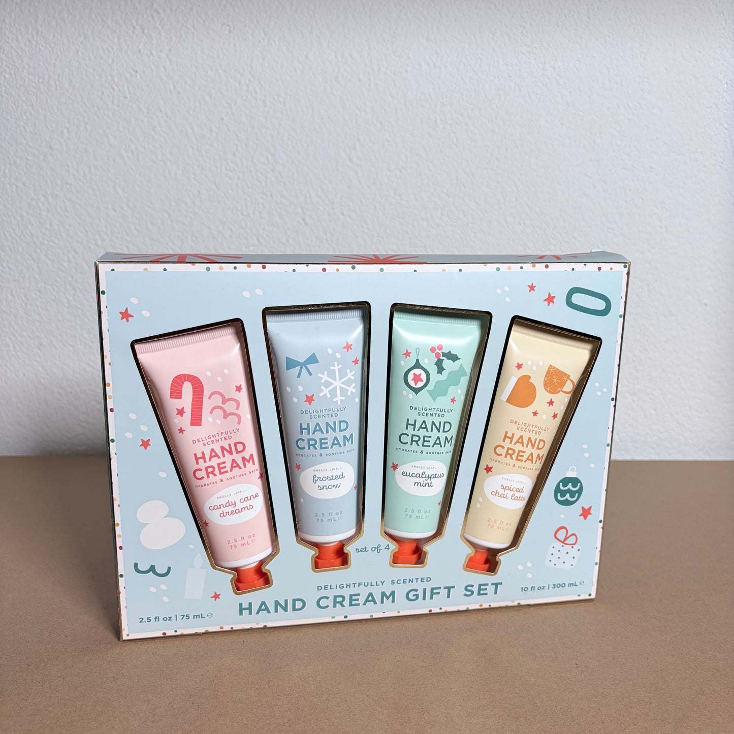 Rankų kremų rinkiniai 4 vnt