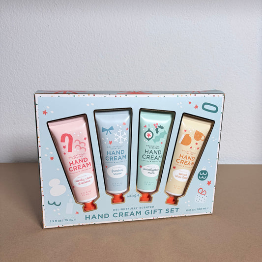 Rankų kremų rinkiniai 4 vnt