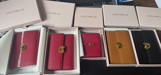 Coccinelė piniginė Medium dydžio supakuota į dėžutę