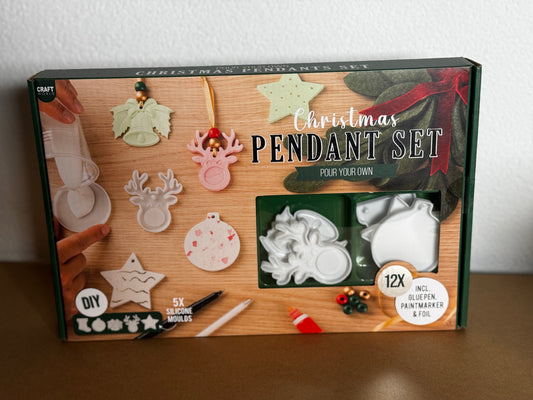 Kalėdinių žaisliukų gaminimo rinkinys 12 vnt