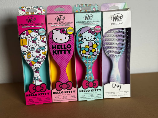 Wet brush plaukų šepečiai