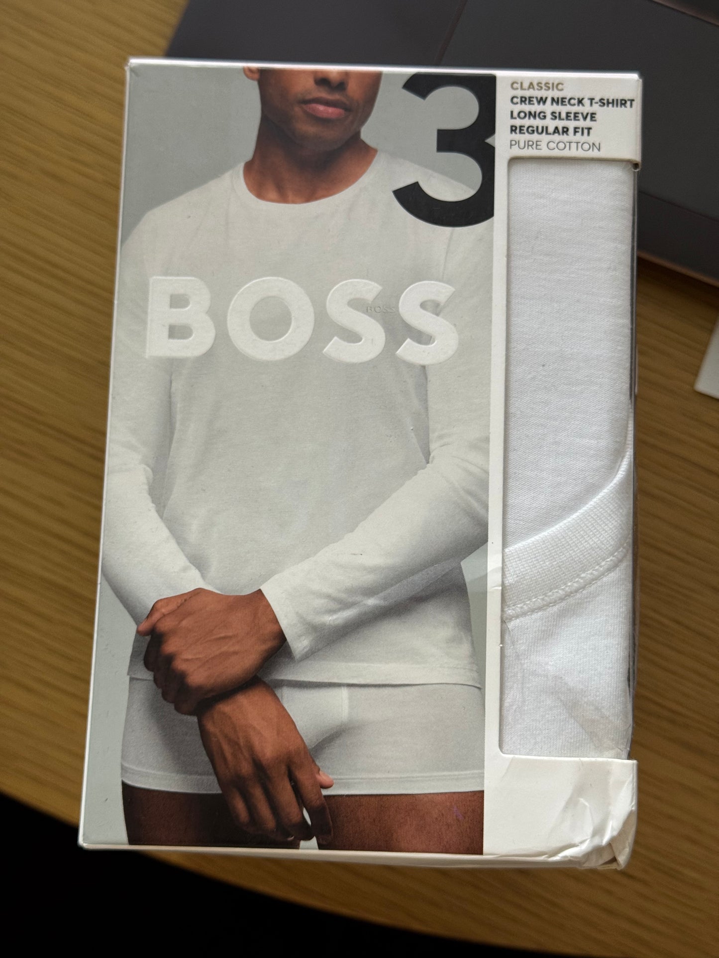 Boss 3 Vyriškų Palaidinių Rinkinys - Ilgomis Rankovėmis