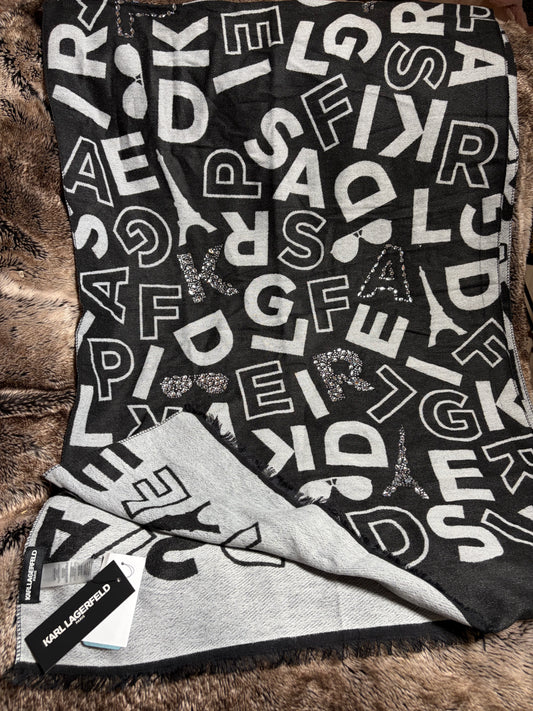 Karl Lagerfeld dideli šalikai