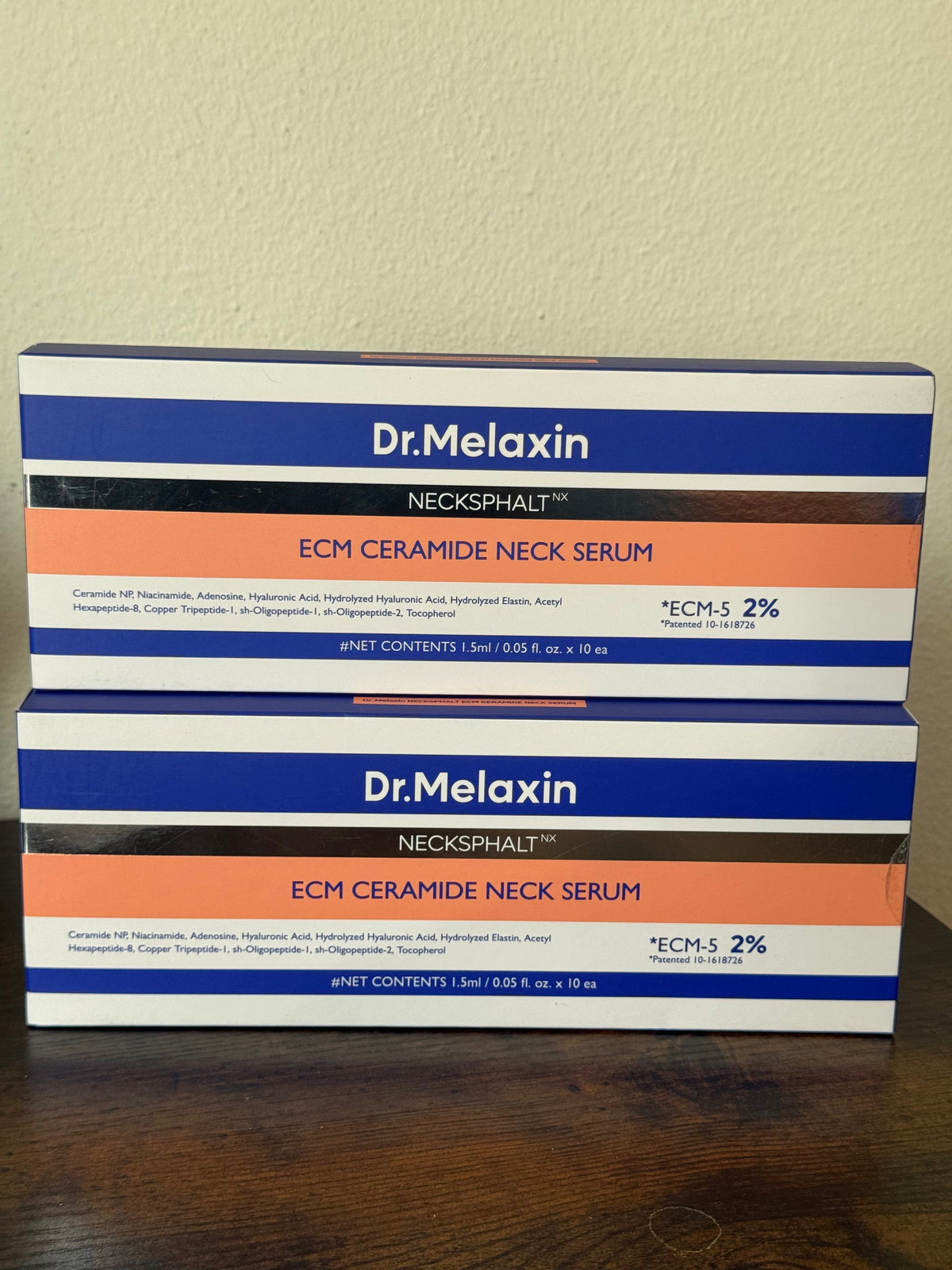 Dr.Melaxin Necksphalt ECM Ceramide kaklo serumas 1.5x10vnt