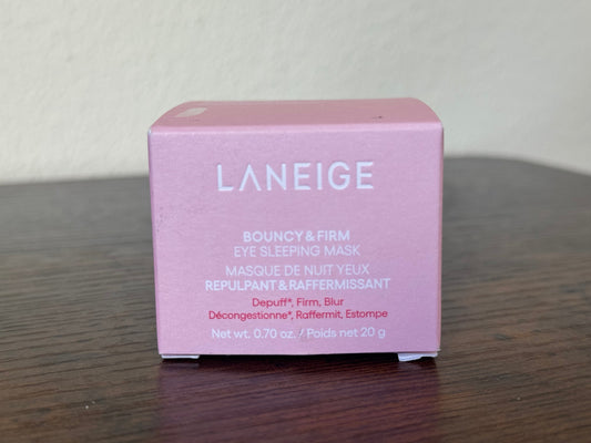 Laneige Bouncy & Firm Eye Sleeping Mask 20g naktinė paakių kaikė