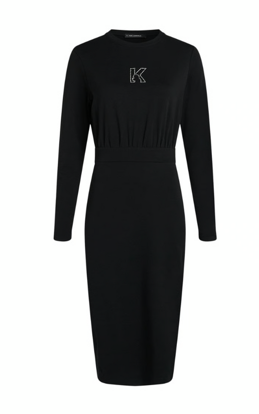 Karl Lagerfeld juoda suknelė ARW13006