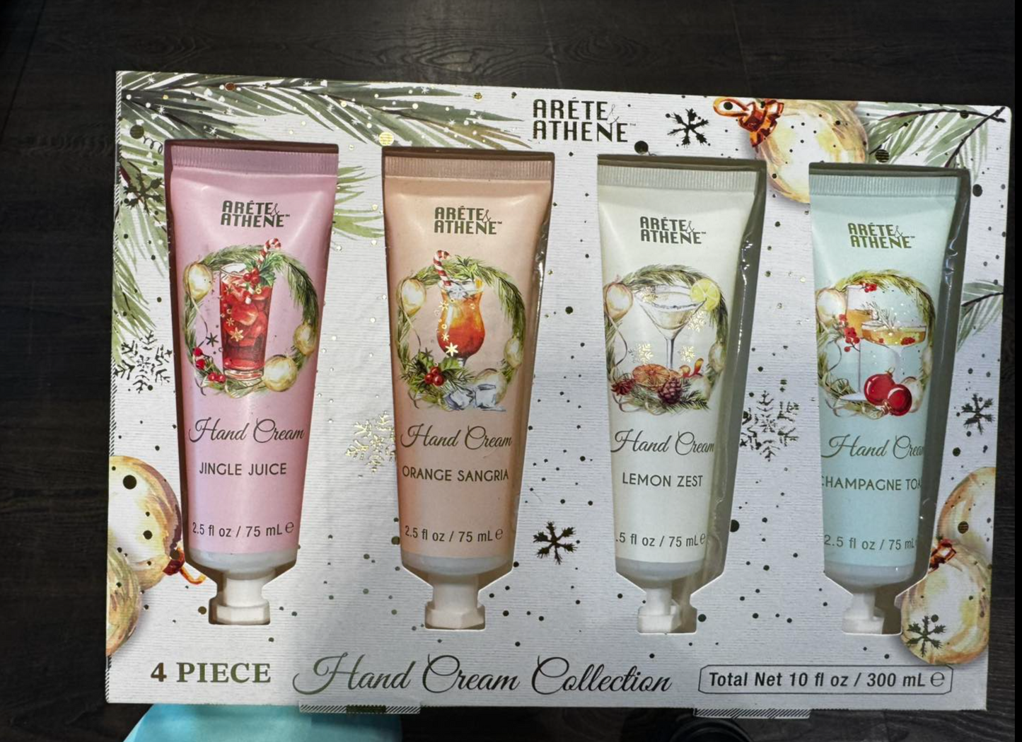 Rankų kremų rinkiniai 4 vnt