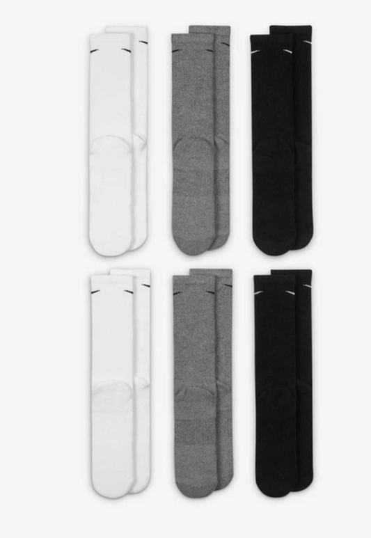 Nike kojinės – 6 vnt. rinkinys