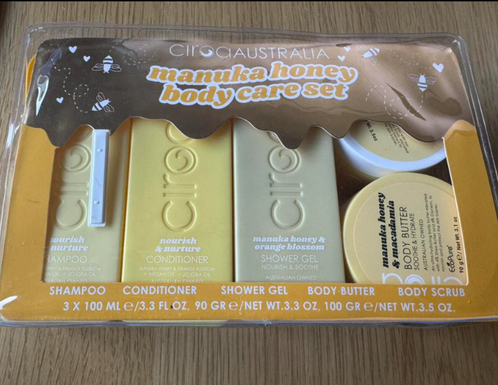 Ciro Australia Manuka Honey Kūno Priežiūros Rinkinys