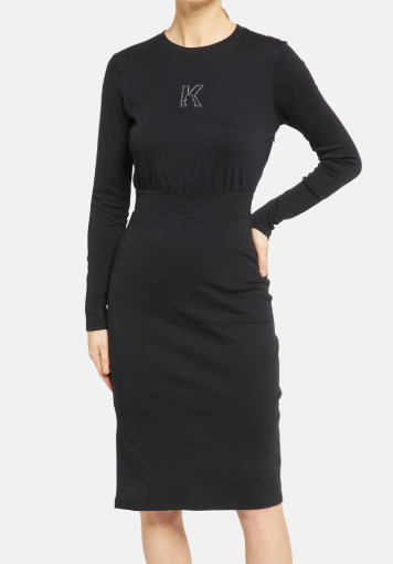 Karl Lagerfeld juoda suknelė ARW13006