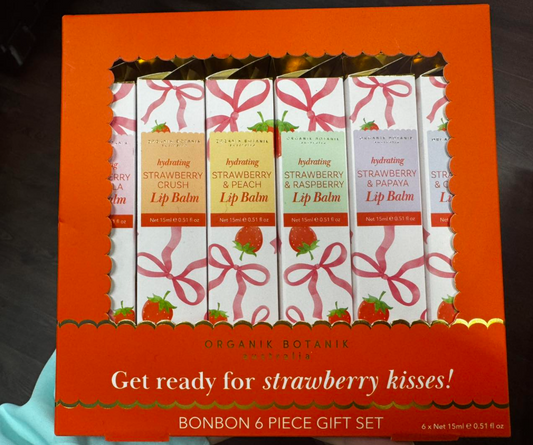 Organik Botanik 6 vnt lūpų blizgesių rinkinys