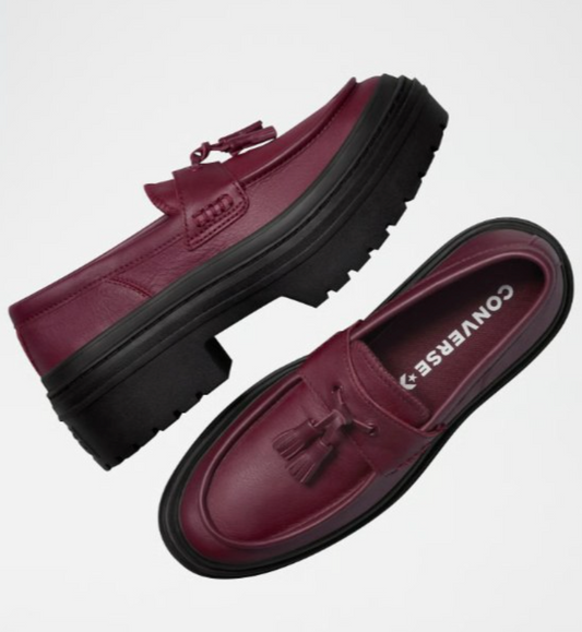 Converse mokasinai bordo arba juodi