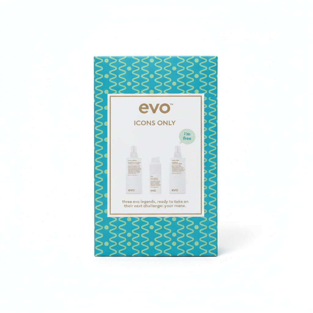 evo Icons Only plaukų priežiūros dovanų rinkinys