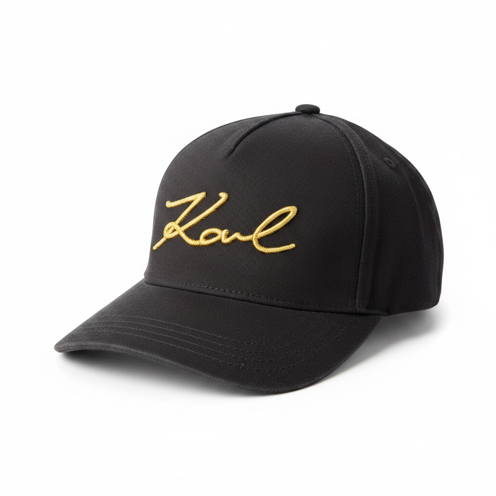 Karl script kepurė